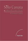 The Solo Cantata in EighteenthCentury Britain A Thematic Catalog