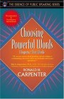 Choosing Powerful Words Eloquence That Works