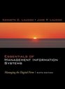 Essentials of Management Information Systems  Managing the Digital Firm
