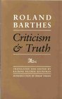 Criticism and Truth
