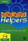 Longman Homework Helpers KS2 English Year 3