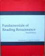 Fundamentals of Reading Renaissance