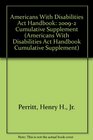 Americans With Disabilities Act Handbook 20092 Cumulative Supplement