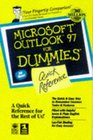 Microsoft Outlook 97 for Windows for Dummies Quick Reference