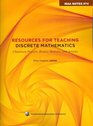 Resources for Teaching Discrete Mathematics