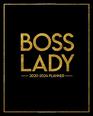Boss Lady 20202024 Planner 5 Year Monthly Calender  Organizer with 60 Months Spread View  Five Year Schedule Agenda Notebook  Diary  Black  Leaf Gold Female Empowerment
