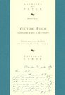 Victor Hugo voyageur de l'Europe Essai sur les textes de voyage et leurs enjeux