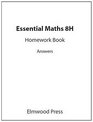 Essential Maths Hwk Bk Answers Bk 8H