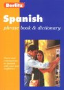 Berlitz Spanish Phrase Book and Dictionary