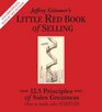 The Little Red Book of Selling 125 Principles of Sales Greatness