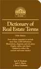 Dictionary of Real Estate Terms (Barron\'s Business Dictionaries)