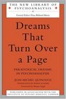 Dreams That Turn Over a Page Paradoxical Dreams in Psychoanalysis
