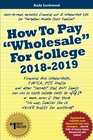 How To Pay Wholesale For College 20182019 Financial Aid Scholarships FAFSA CSS Profile and other secrets that ANY family can use to slash  families like us NEVER qualify for anything