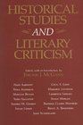 Historical Studies and Literary Criticism