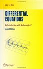 Differential Equations An Introduction With Mathematica