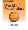 World of Vocabulary Orange Level