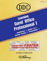 Learning Corel Office Professional 7