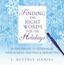 Finding the Right Words for the Holidays Festive Phrases to Personalize Your Holiday Greetings  Newsletters