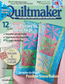 Quiltmaker Magazine  January February 2010 Issue