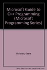 Microsoft Guide to C Programming