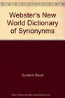 Webster's New World Dictionary of Synonynms