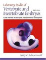 Laboratory Studies of Vertebrate and Invertebrate Embryos Guide  Atlas of Descriptive  Experimental Development