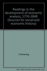 Readings in the development of economic analysis 17761848