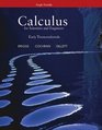 Calculus for Scientists and Engineers Early Transcendentals Single Variable plus MyMathLab Student Access Kit