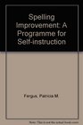 Spelling Improvement A Programme for Selfinstruction