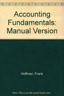 Accounting Fundamentals/Workbook/Study Guide/Plastic Folder