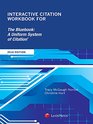 Interactive Citation Workbook for The Bluebook A Uniform System of Citation 2016 Edition