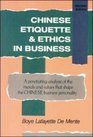 Chinese Etiquette  Ethics In Business