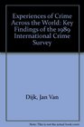 Experiences of Crime Across the WorldKey Findings of the 1989 International Crime Survey