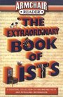 Armchair Reader Extraordinary Book of Lists (Armchair Reader)