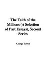 The Faith of the Millions  Second Series