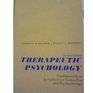 Therapeutic Psychology Fundamentals of Counselling and Psychotherapy