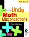 Activities to Undo Math Misconceptions PreKGrade 2