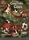 American School of Needlework Plastic Canvas Christmas Cows