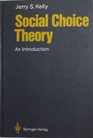 Social Choice Theory An Introduction