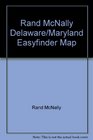 Rand McNally Delaware/Maryland Easyfinder Map (Easyfinder Map)