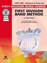 First Division Band Method Part 2 Drums