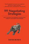99 Negotiating Strategies Tips Tactics  Techniques Used by Wall Street's Toughest Dealmakers