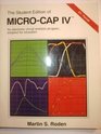 The Student Edition of MicroCap IV