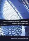 Project Management for Engineering Business and Technology