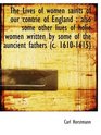 The Lives of women saints of our contrie of England  also some other liues of holie women written b