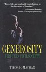 Generosity  Virtue in the Civil Society