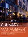 World of Culinary Management Leadership and Development of Human Resources