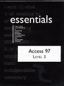 Access 97 Essentials Level III
