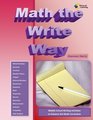 Math the Write Way