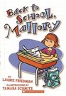 Back to School, Mallory (Mallory McDonald, Bk 2)